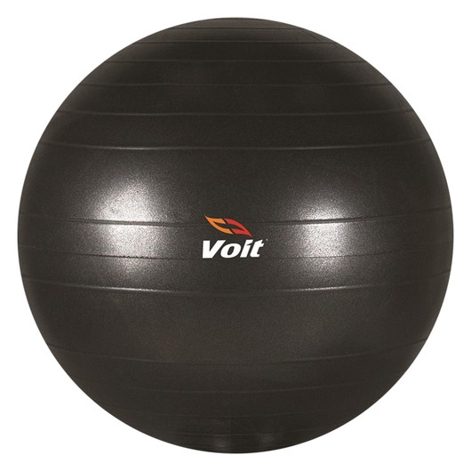 Voit Gymball 75 cm Siyah Pompalı Pilates Topu