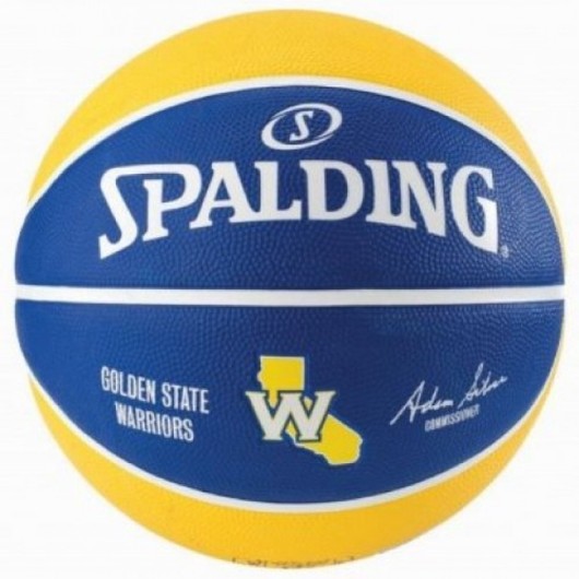 Spalding NBA Team Golden State Warriors No:7 Basketbol Topu
