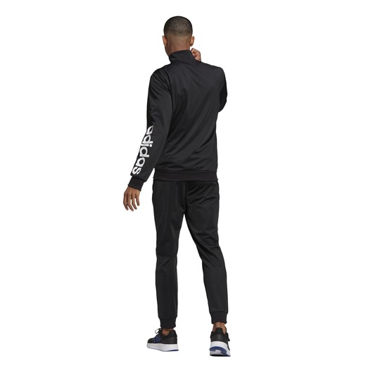 adidas Primegreen Essentials Linear Warm-Up Logo Track Suit Erkek Eşofman Takımı