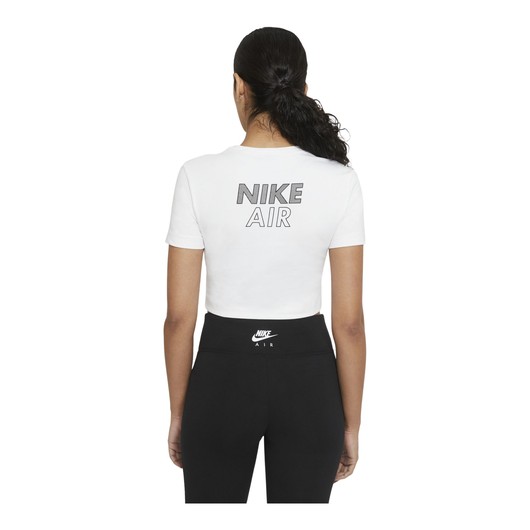 Nike Air Short-Sleeve Crop Top Kadın Tişört