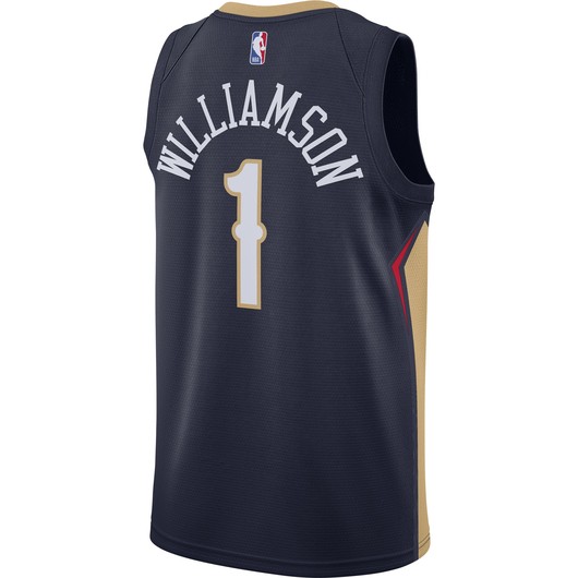 Nike Zion Williamson Pelicans Icon Edition 2020 NBA Swingman Jersey Erkek Forma