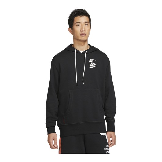 Nike Sportswear Pullover French Terry World Tour Hoodie Erkek Sweatshirt