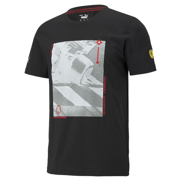  Puma Scuderia Ferrari Race Graphic Short-Sleeve Erkek Tişört