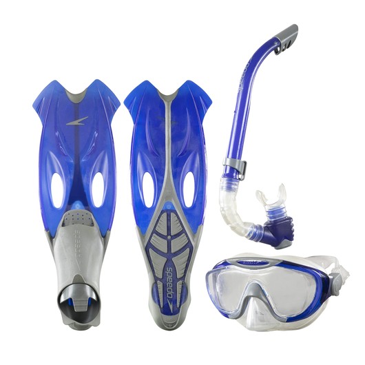 Speedo Glide Unisex Şnorkel-Maske-Palet Set