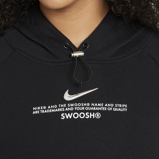 Nike Sportswear Swoosh French Terry Hoodie Kadın Sweatshirt