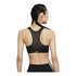 Nike Dri-Fit Swoosh Medium-Support Padded Zip Front Closure Kadın Bra