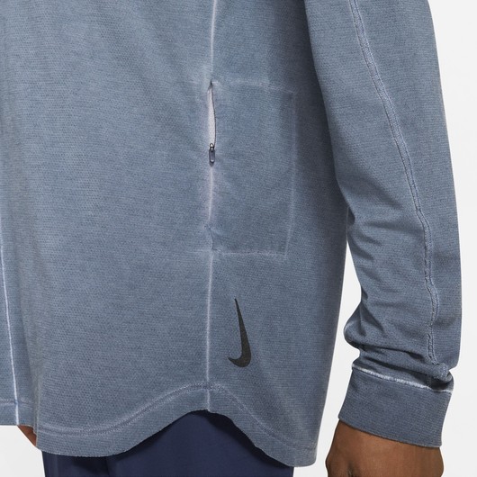 Nike Yoga Tie-Dye Training Long-Sleeve Erkek Tişört