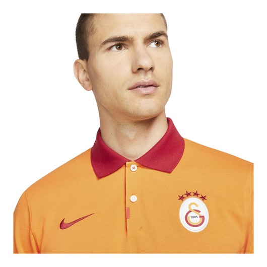Nike Galatasaray Slim Short-Sleeve Polo Erkek Tişört