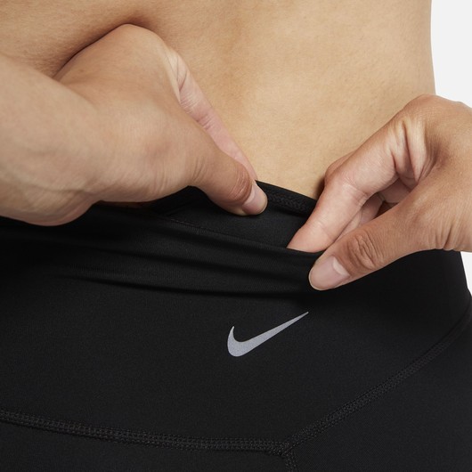 Nike Dri-Fit Swoosh Run Mid-Rise 7/8 Running Kadın Tayt