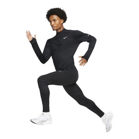 Nike Dri-Fit 1/2-Zip Running Long-Sleeve Erkek Tişört