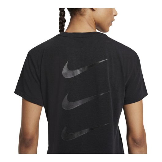 Nike Dri-Fit Run Division Short-Sleeve Ruched Short-Sleeve Kadın Tişört