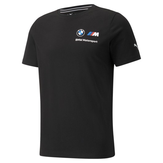 Puma BMW M Motorsport ESSENTIALS Small Logo Short-Sleeve Erkek Tişört