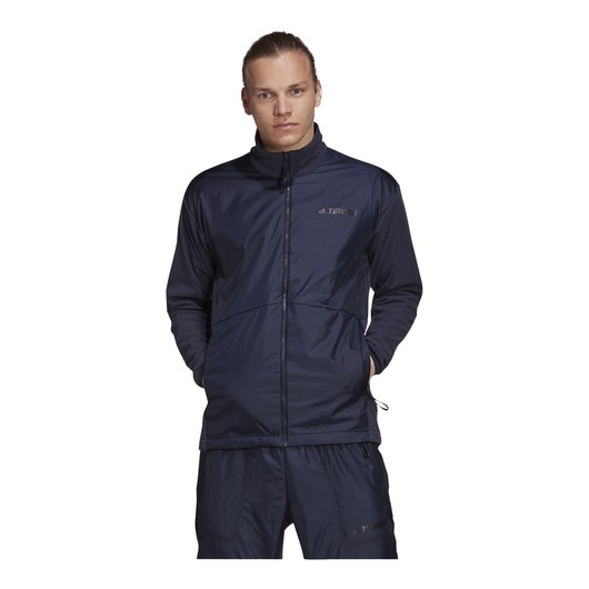 adidas Terrex Multi Primegreen Windproof Fleece Full-Zip Erkek Ceket