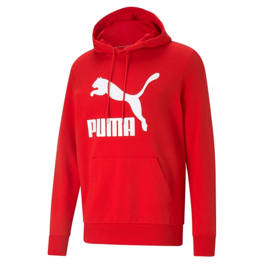 Puma Classics Logo Hoodie Erkek Sweatshirt