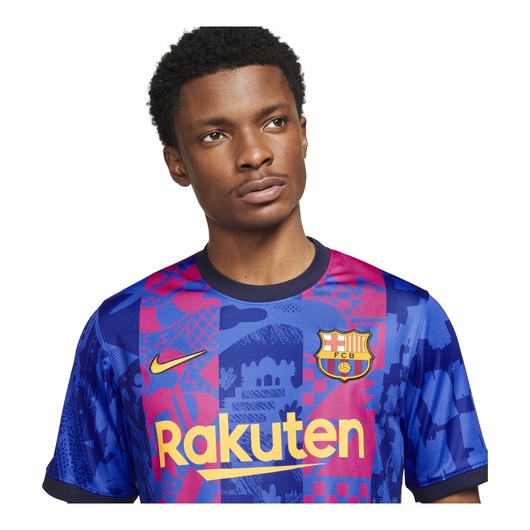 Nike FC Barcelona 2021-2022 Stadyum Üçüncü Takım Erkek Forma