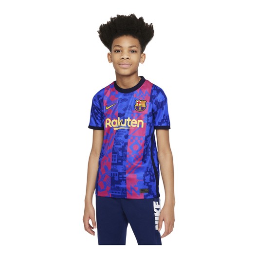 Nike FC Barcelona 2021-2022 Stadyum Üçüncü Takım Çocuk Forma