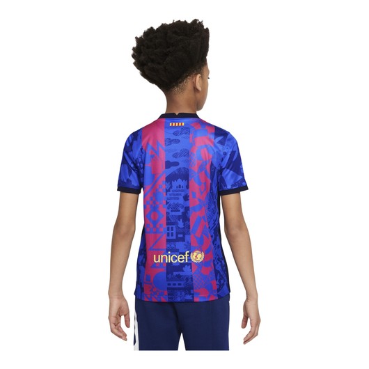 Nike FC Barcelona 2021-2022 Stadyum Üçüncü Takım Çocuk Forma