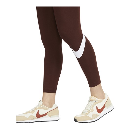 Nike Sportswear Essential Mid-Rise Swoosh Kadın Tayt