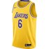 Nike LeBron James Lakers Icon Edition 2020 NBA Swingman Jersey Erkek Forma