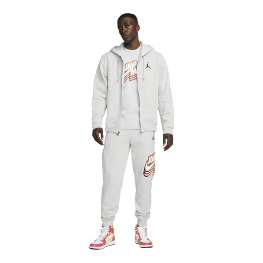 Nike Jordan Jumpman Full-Zip Fleece Hoodie Erkek Sweatshirt