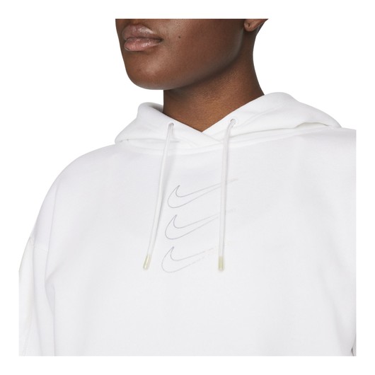 Nike Sportswear Oversized Fleece Graphic Opal Shine Hoodie Kadın Sweatshirt