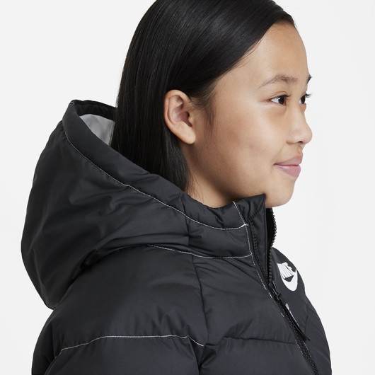 Nike Sportswear Synthetic-Fill Full-Zip Hoodie (Girls') Çocuk Mont