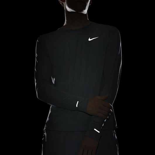 Nike Dri-Fit Miler Running Long-Sleeve Erkek Tişört