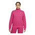 Nike Sportswear Trend Swoosh Printed Fleece 1/4-Zip Kadın Sweatshirt