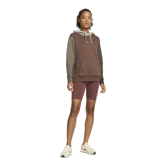 Nike Sportswear Color Block Pullover Hoodie Kadın Sweatshirt