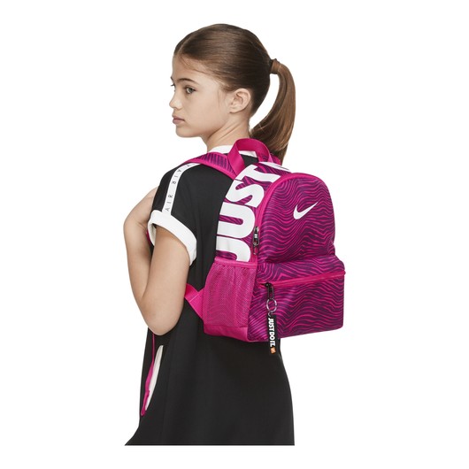Nike Brasilia Just Do It Zebra Printed Mini (Girls') Çocuk Sırt Çantası