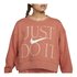 Nike Dri-Fit Get Fit ''Just Do It'' Training Kadın Sweatshirt