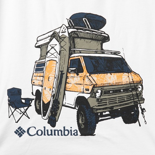 Columbia CSC H2O Fanatic Graphic Short-Sleeve Erkek Tişört