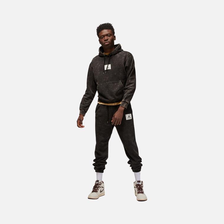 Nike Jordan Essential Washed-Out Fleece Hoodie Erkek Sweatshirt
