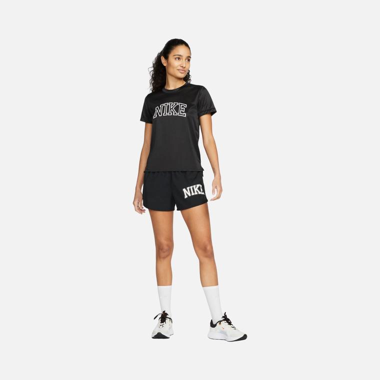 Nike Dri-Fit Swoosh Graphic Running Short-Sleeve Kadın Tişört