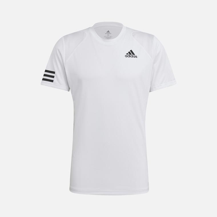 adidas Club Tennis 3-Stripes Short-Sleeve Erkek Tişört