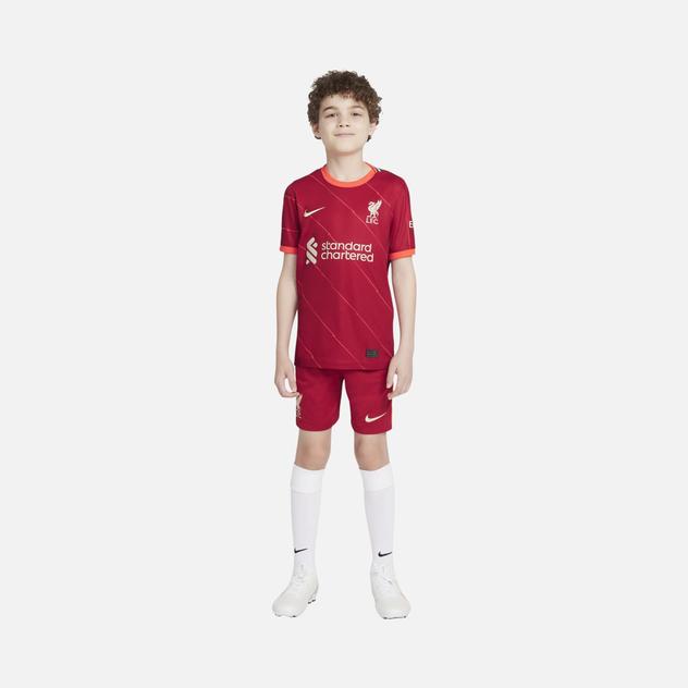  Nike Liverpool FC 2021-2022 Stadyum İç Saha Çocuk Forma