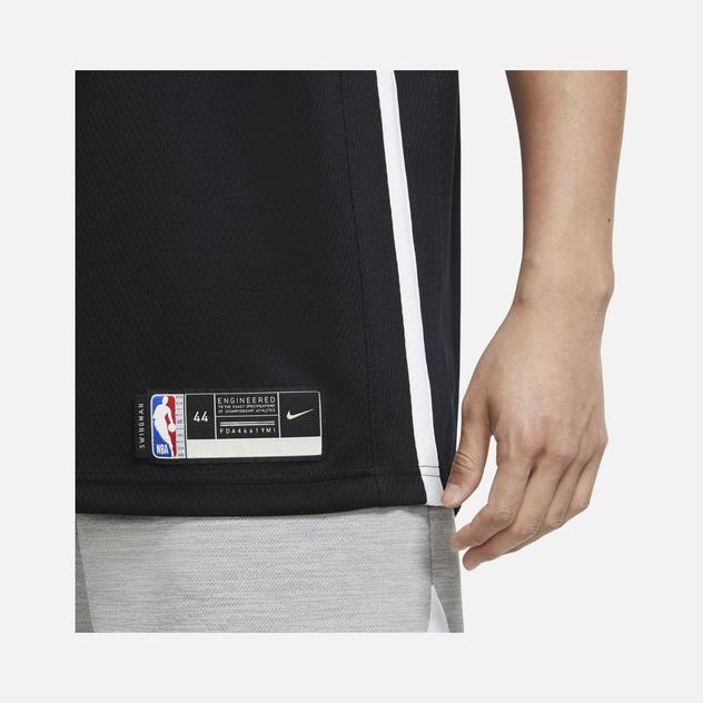  Nike Kyrie Irving Nets Icon Edition 2020 Nike NBA Swingman Jersey Erkek Forma