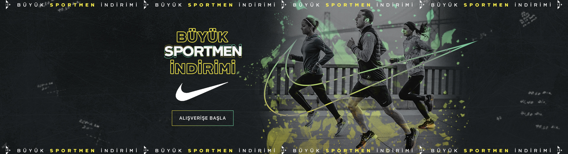 Büyük Sportmen İndirimi - Nike